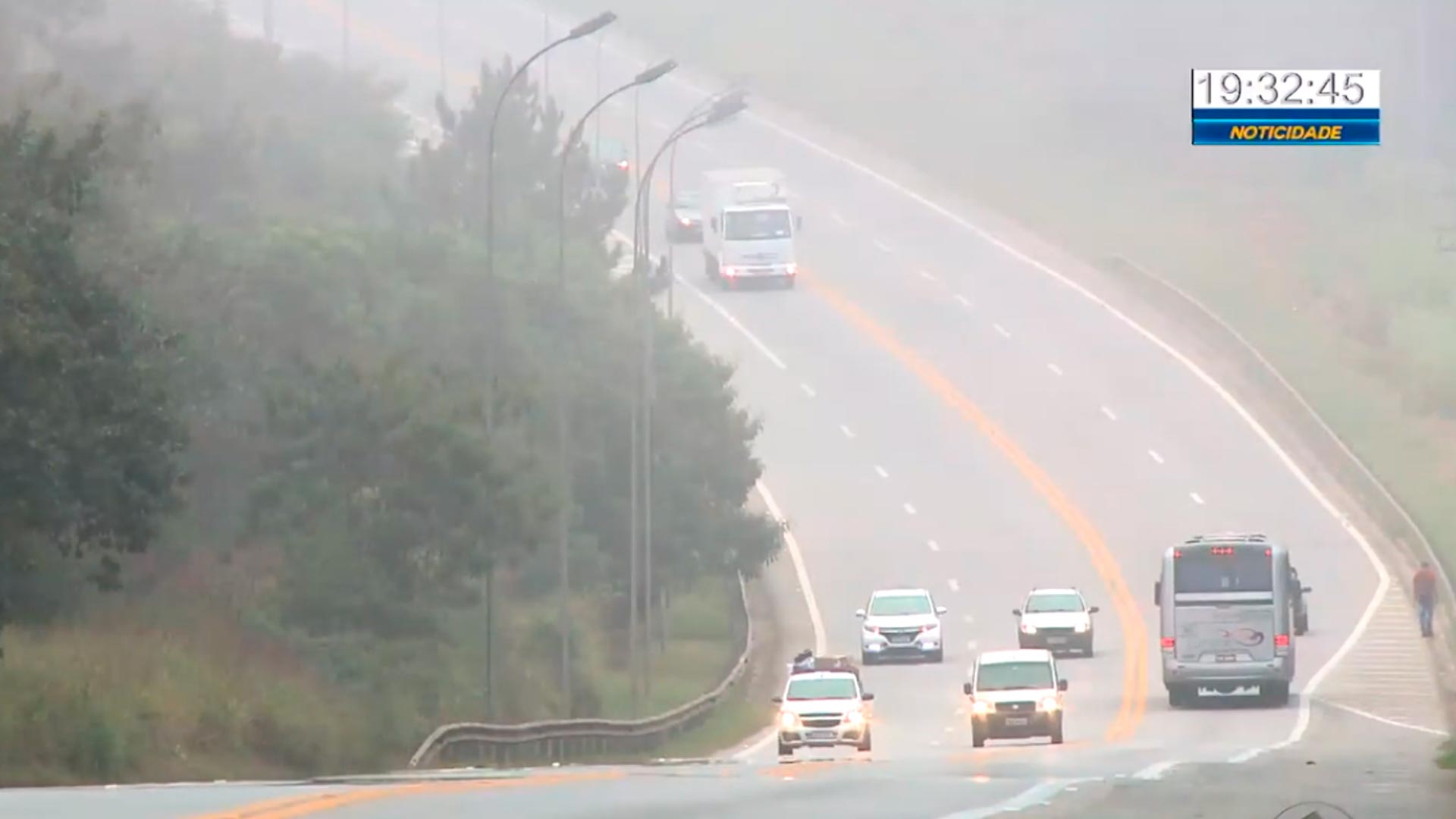 Rodovias da região registram 53 dias de neblina este ano