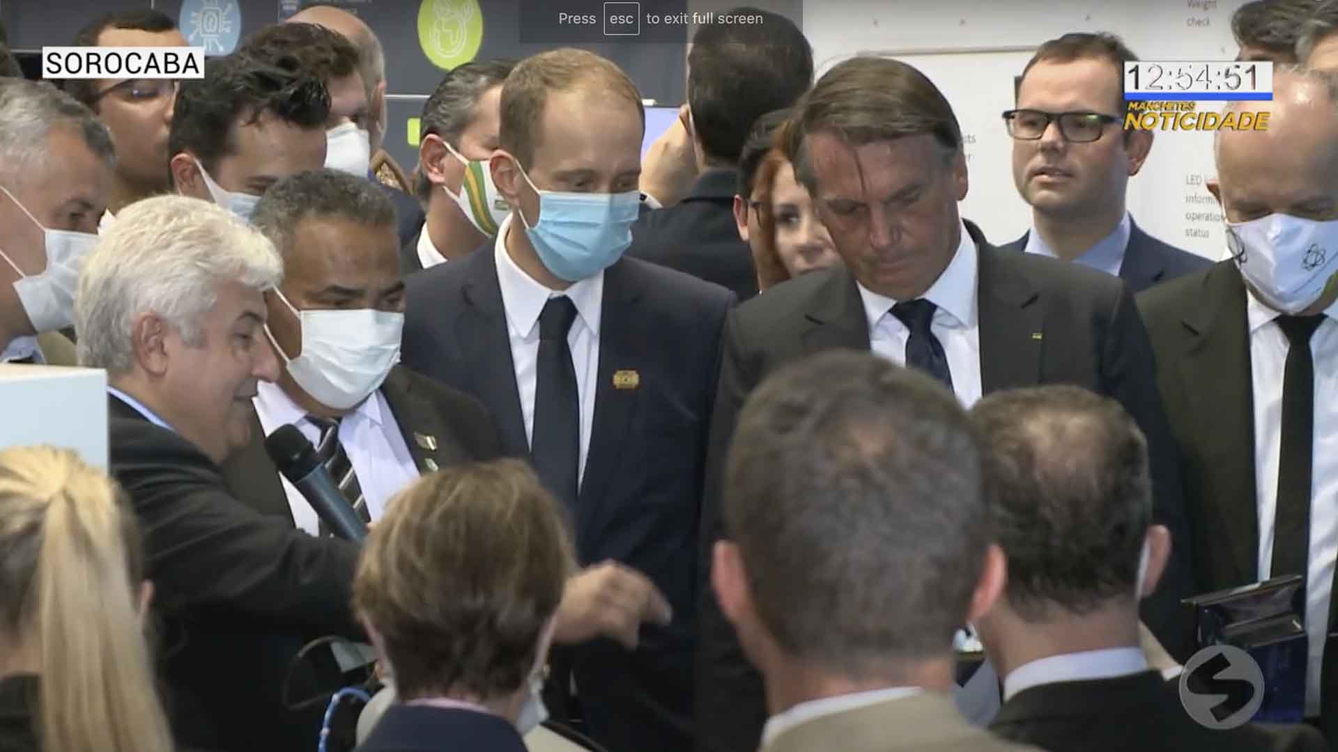 Presidente Jair Bolsonaro visita Sorocaba