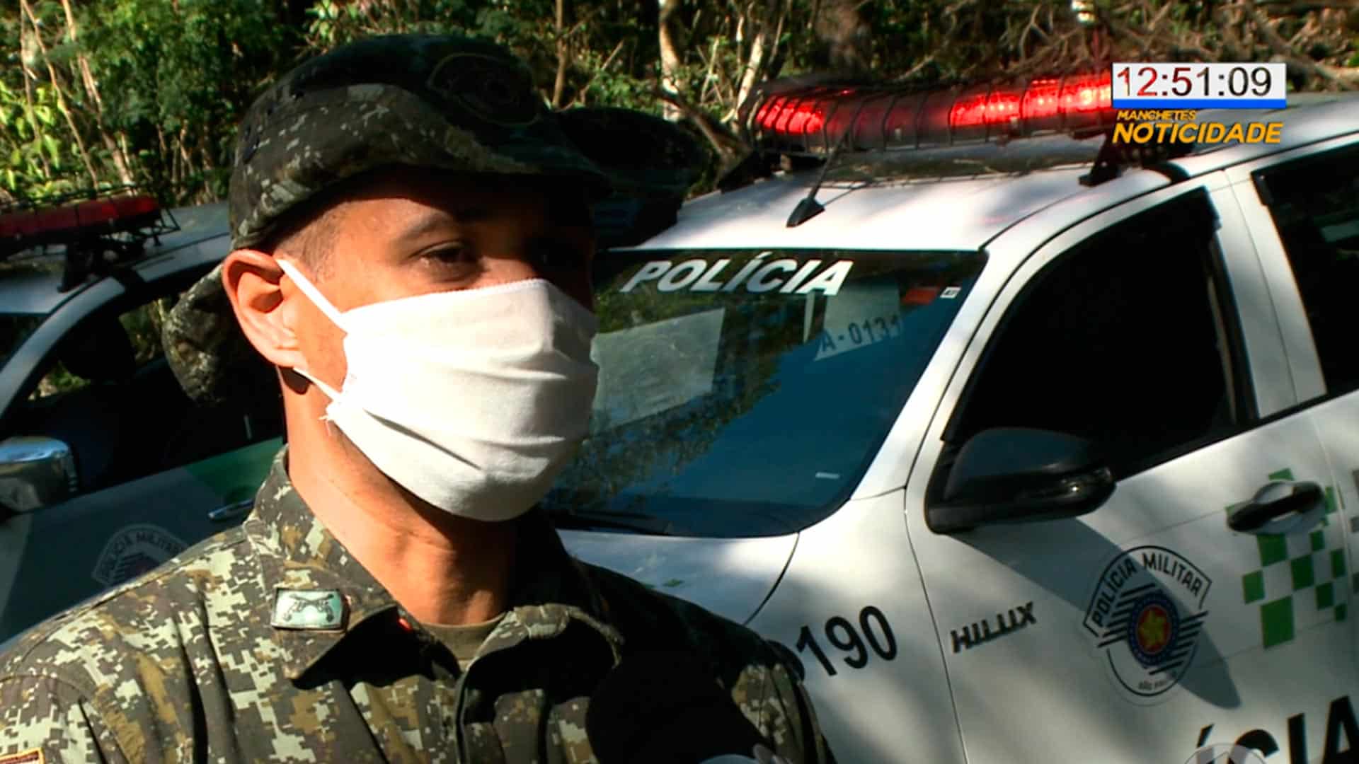 Polícia ambiental faz ação contra o desmatamento em Ibiúna