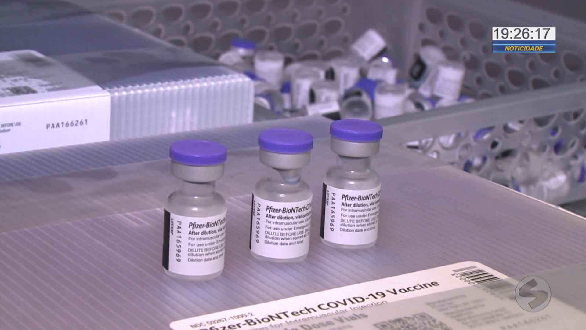 Vacinas Pfizer chegam em Sorocaba