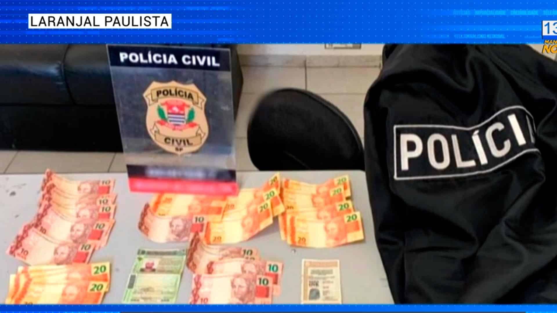 Polícia prende em Laranjal Paulista suspeito de passar por investigador em MG