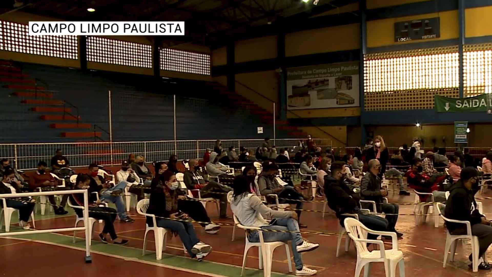 Campo Limpo Paulista vacina pessoas de 25 anos ou mais