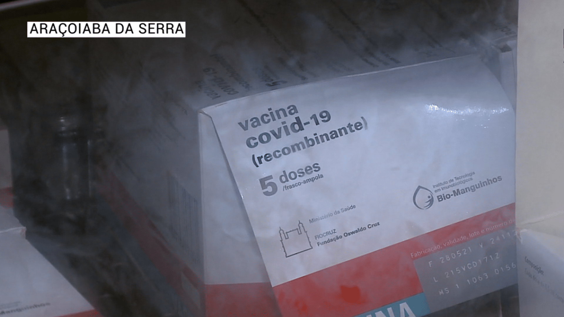 Araçoiaba da Serra vacina pessoas a partir de 28 anos