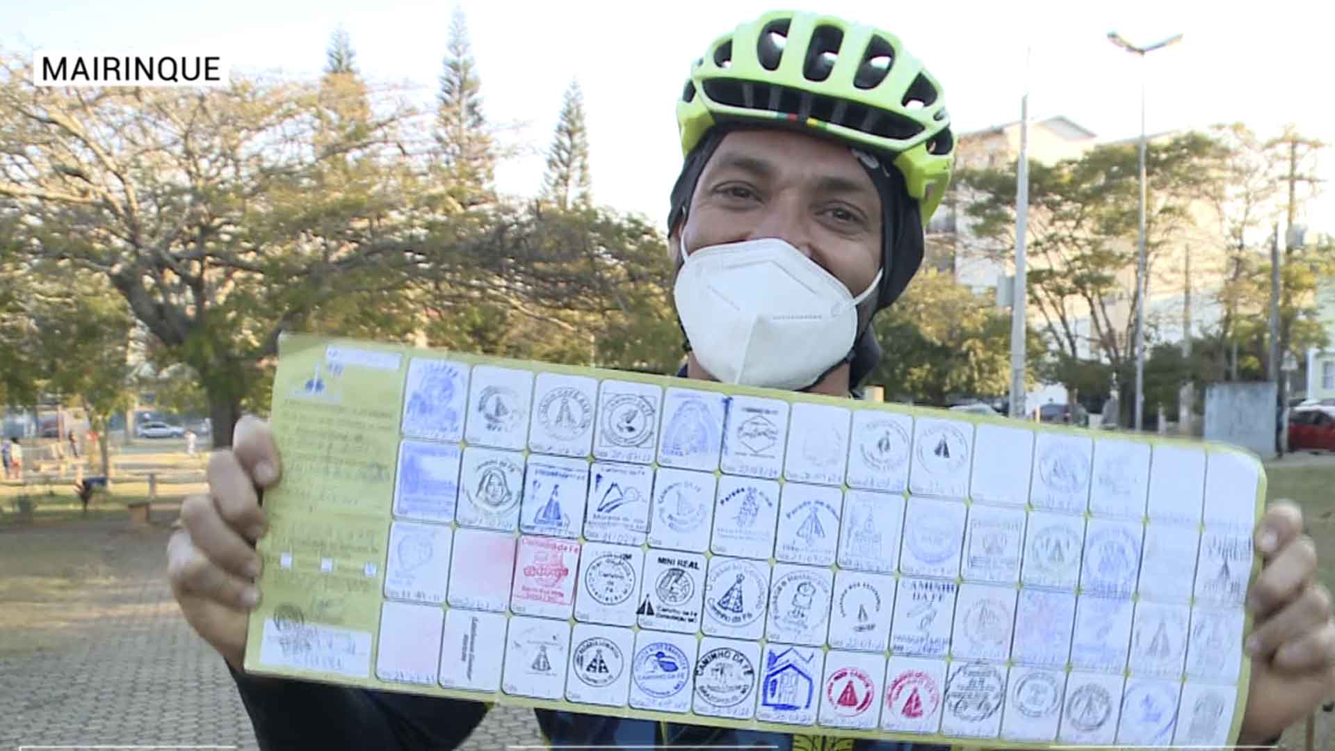 Ciclista de Mairinque roda 1.000 kms em 10 dias