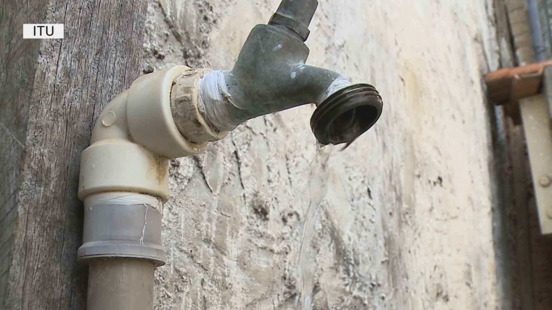 Moradores de Itu enfrentam problemas com o fornecimento de água