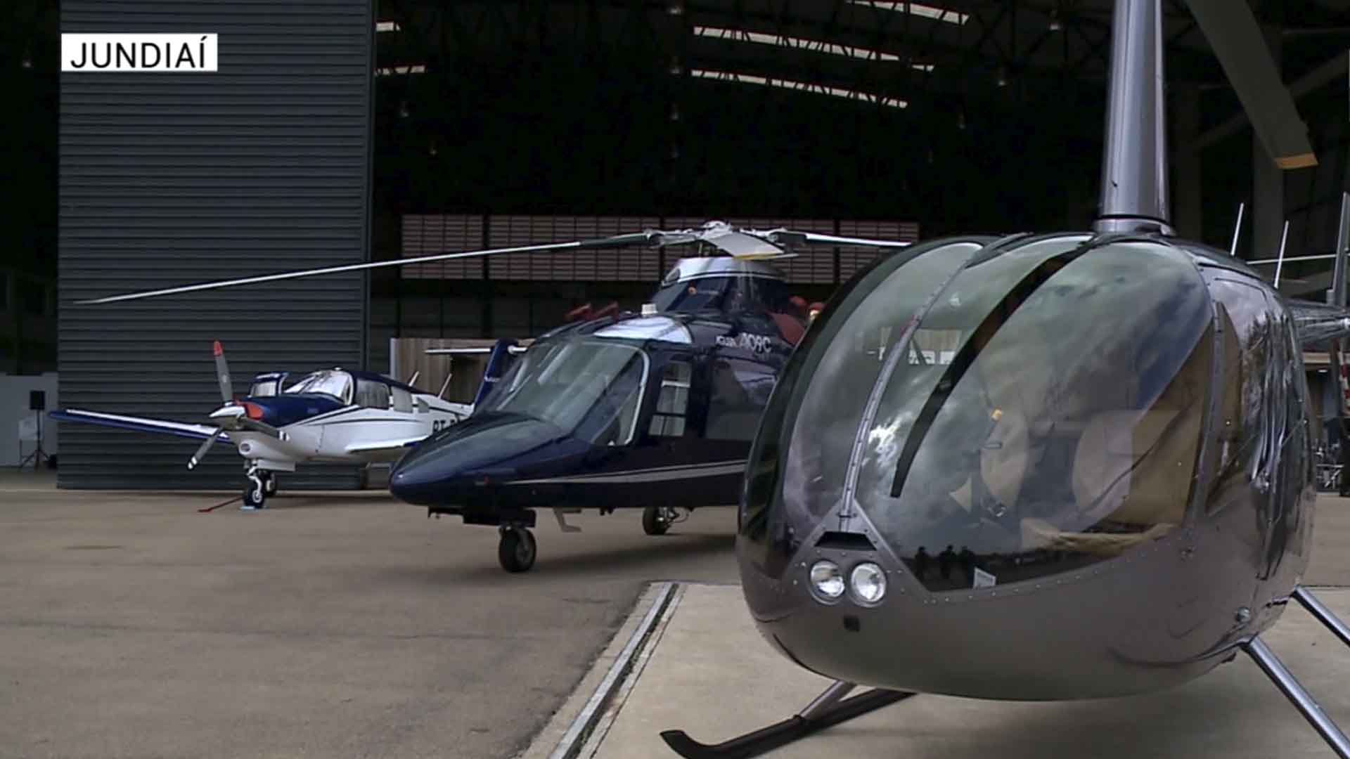 Feira de aeronaves de pequeno porte em Jundiaí