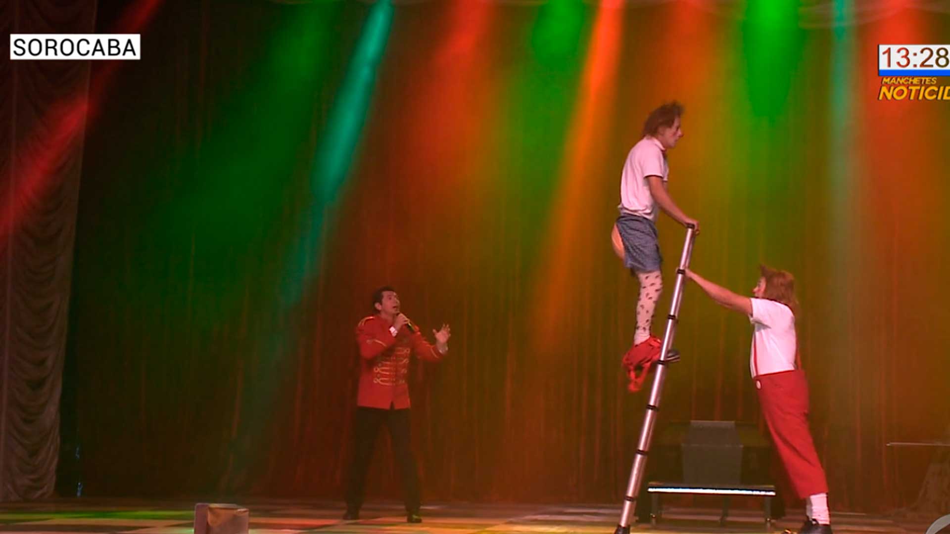 Magia do circo encanta as crianças