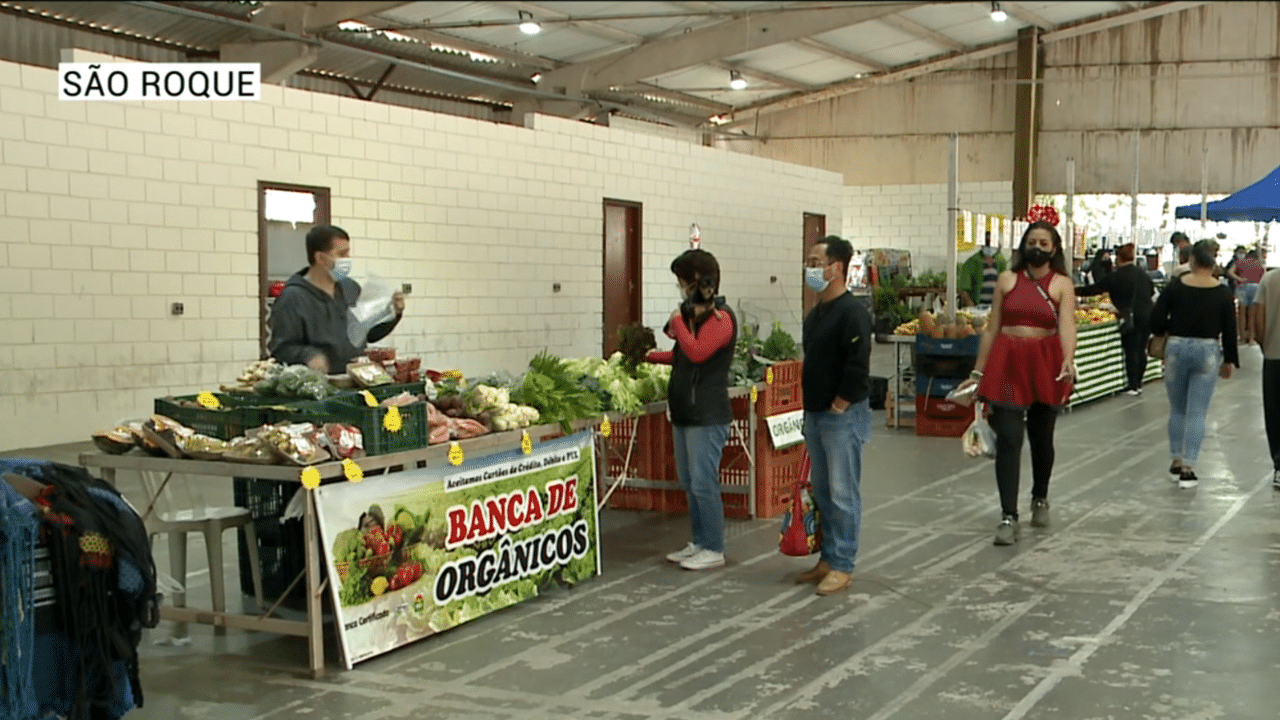 Feira permanente é retomada em São Roque