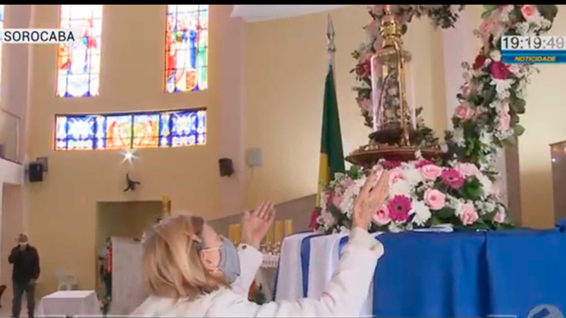 Homenagens à nossa senhora em Sorocaba
