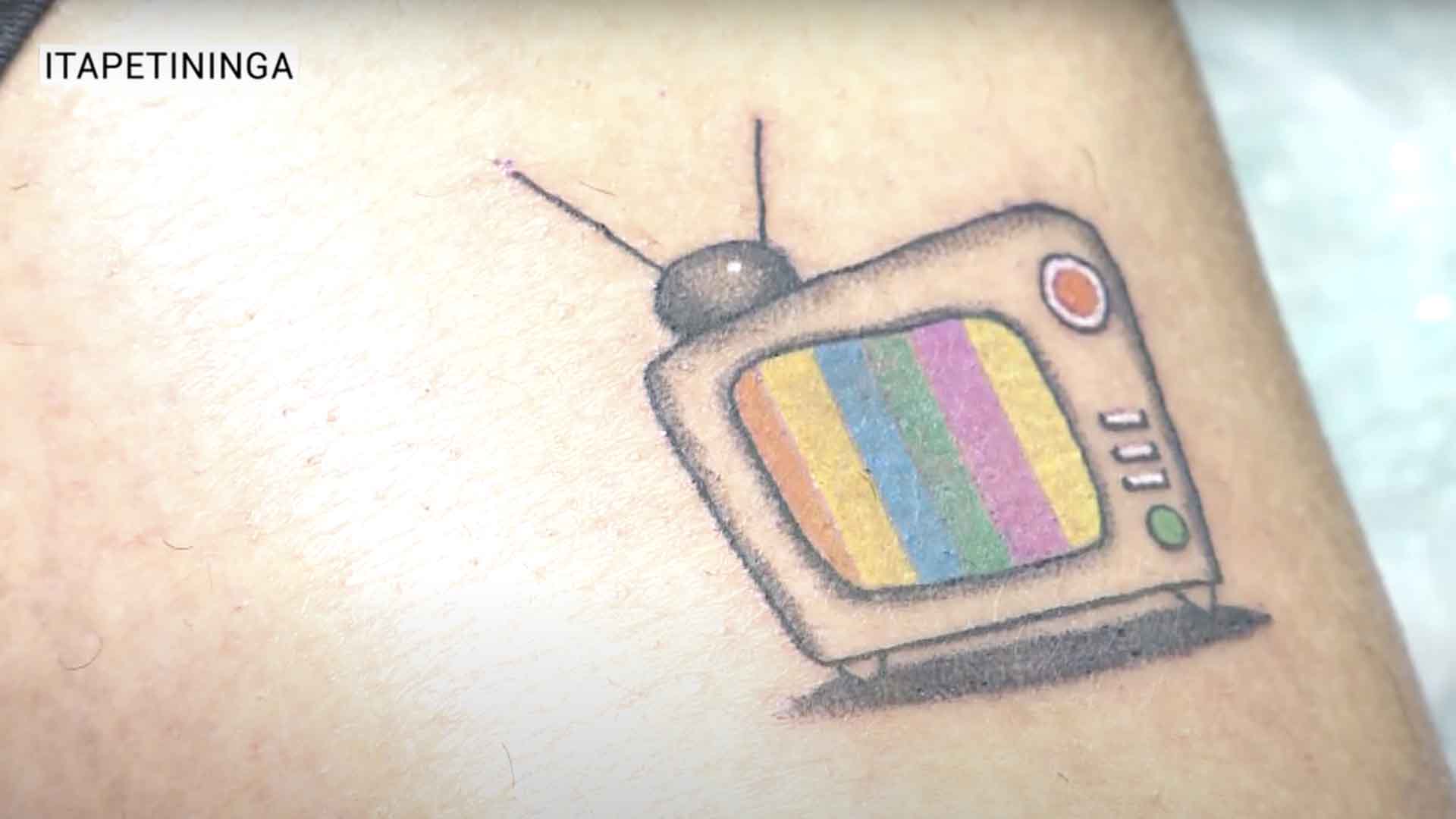 tatuagem televisao