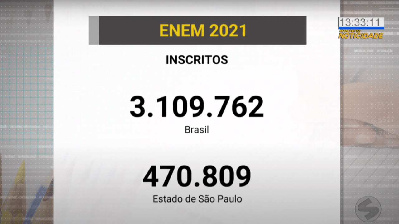 Domingo teve a primeira etapa do Enem