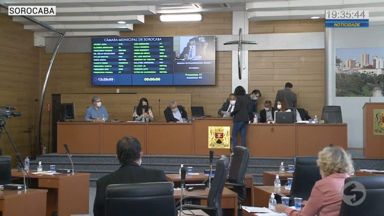 Câmara de Sorocaba aprova projeto que cria 191 cargos na prefeitura