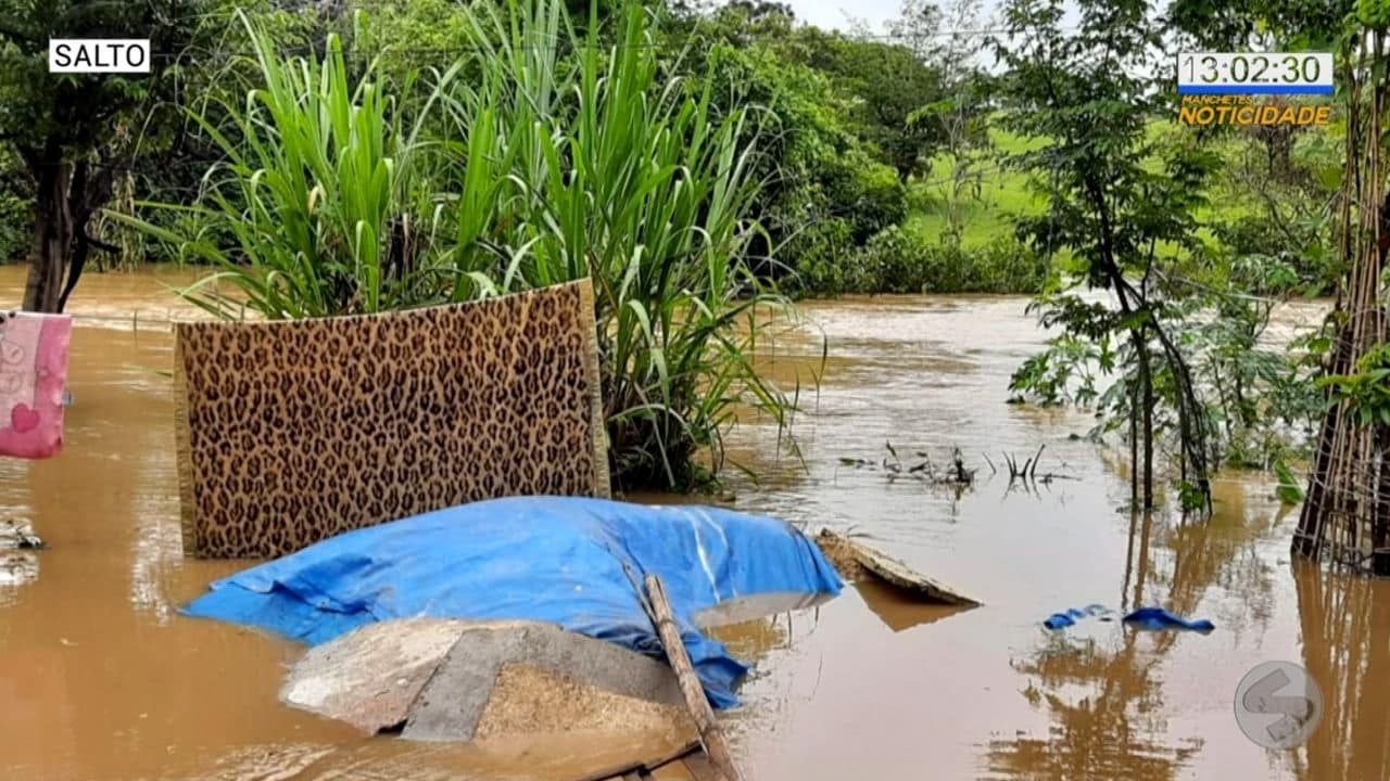 Chuva provoca desabastecimento em Salto