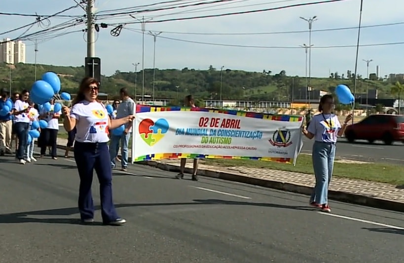 Caminhada pelo autismo é realizada em Votorantim