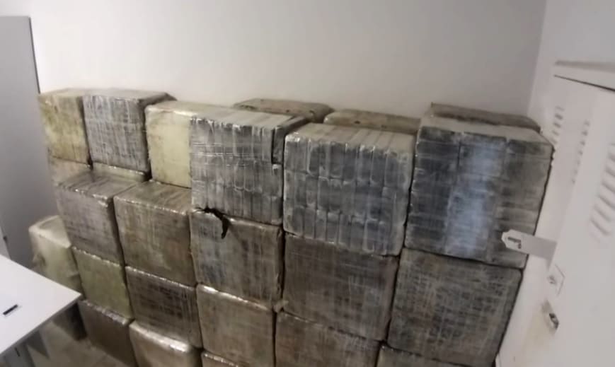1,4 tonelada de cocaína é apreendida em Salto