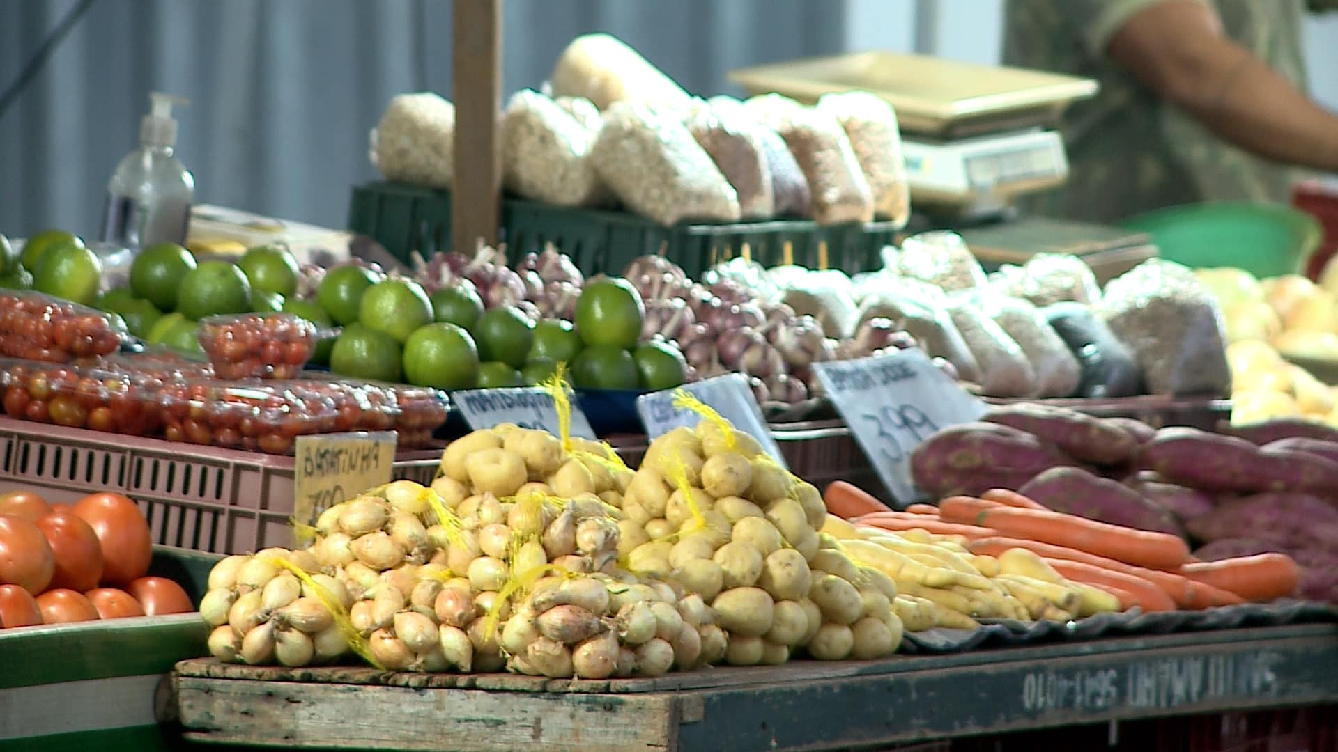 Dados da Ceagesp apontam queda no preço de legumes