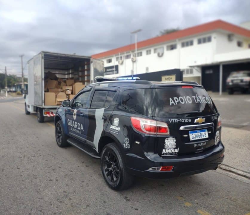 Suspeito de roubo de carga é preso pela Guarda Municipal de Jundiaí