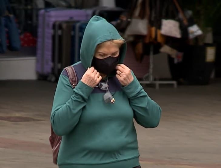 Frio chega à região com temperaturas abaixo de 10 graus