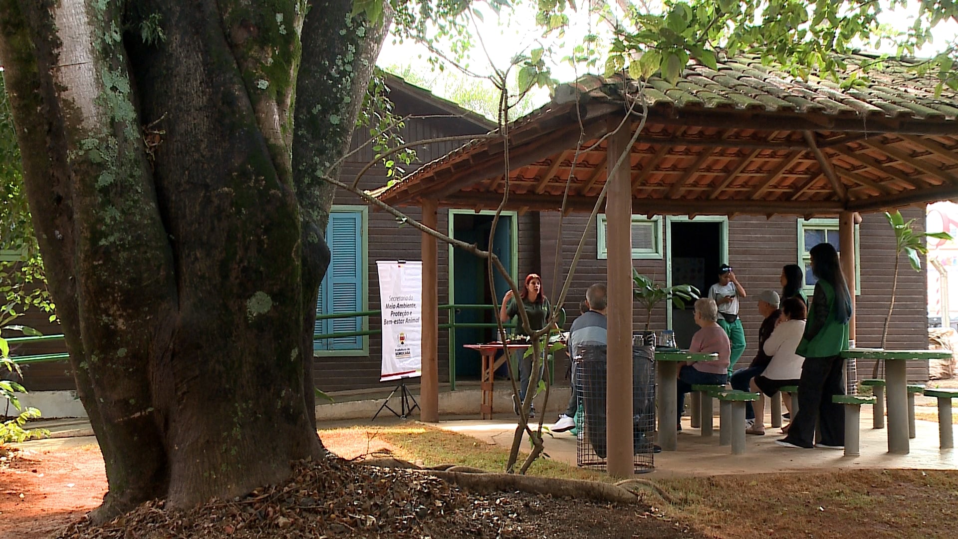 Oficina no Parque da Biquinha ensina a fazer miniterrário