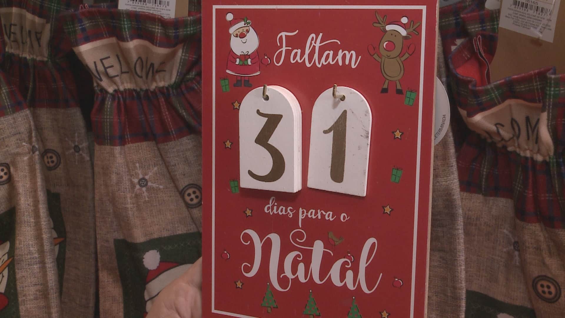 Comerciantes esperam aumento de até 20% nas vendas de itens de decoração para o Natal