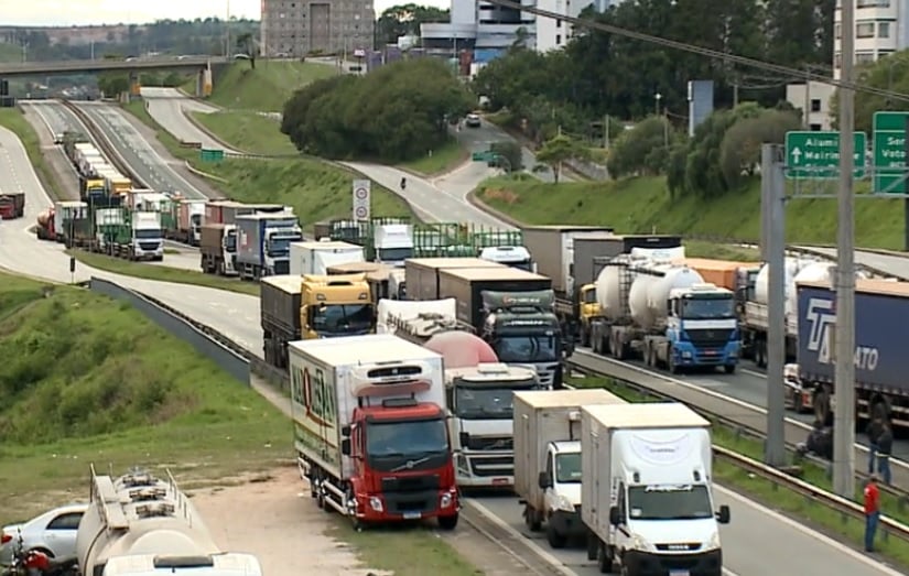 manifestações rodovias