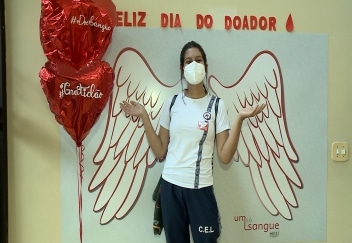 Grupo escolar visita Hemonúcleo para doar sangue em Sorocaba