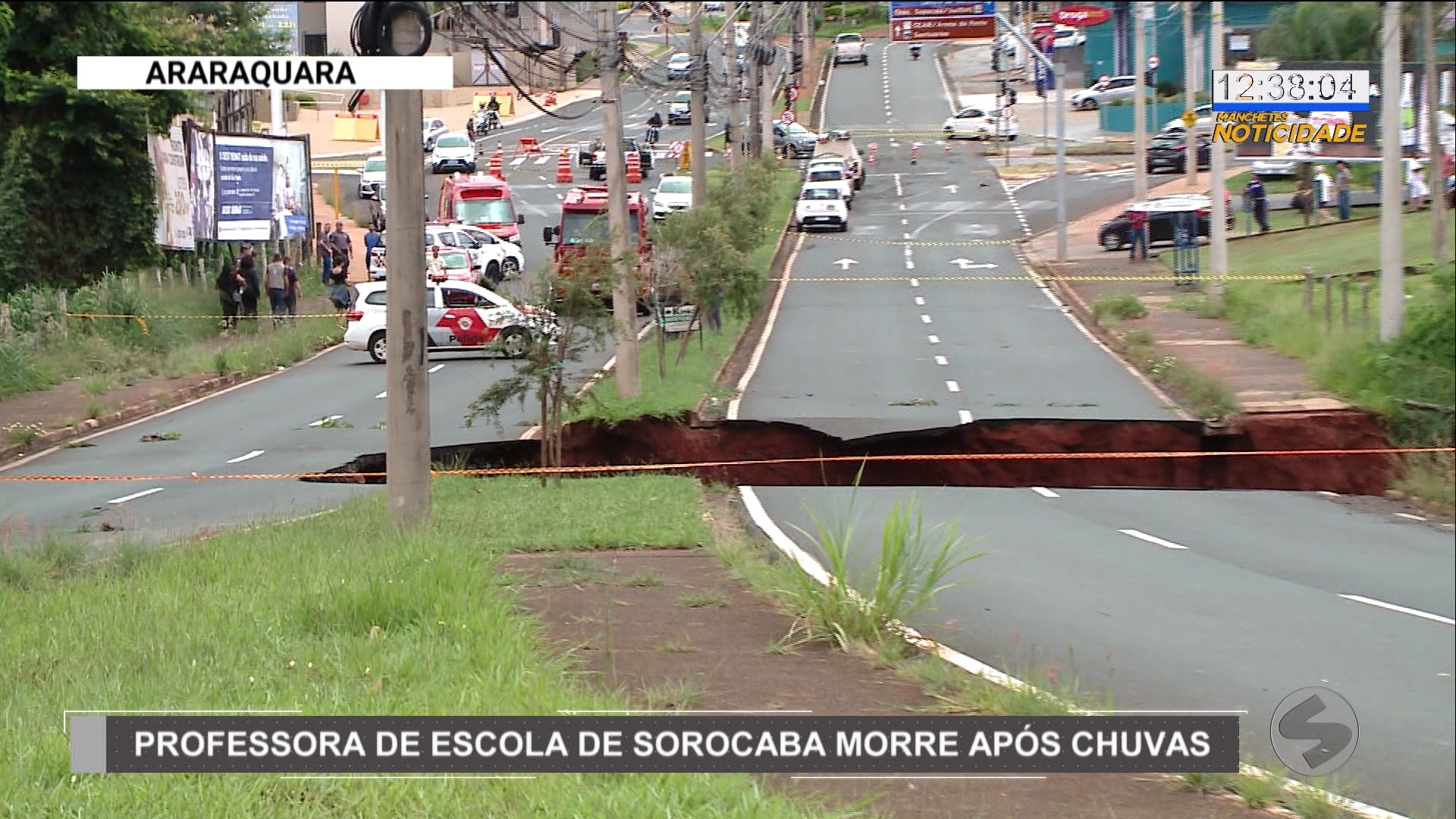 Mãe e filhos morrem em acidente provocado pela chuva