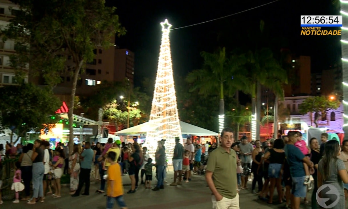 Centro de Sorocaba recebe atrações do Natal Iluminado
