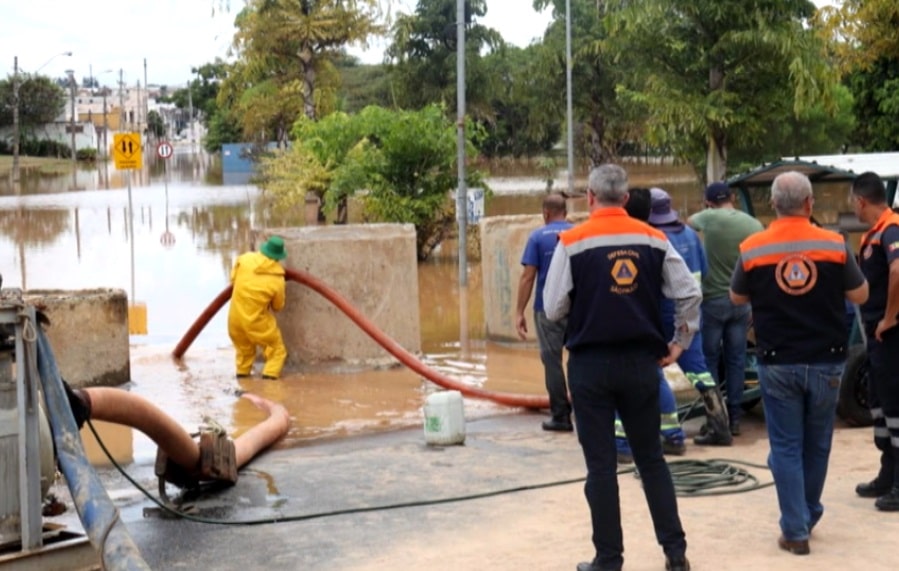 Defesa Civil emite alerta de chuvas para Sorocaba e Itapeva