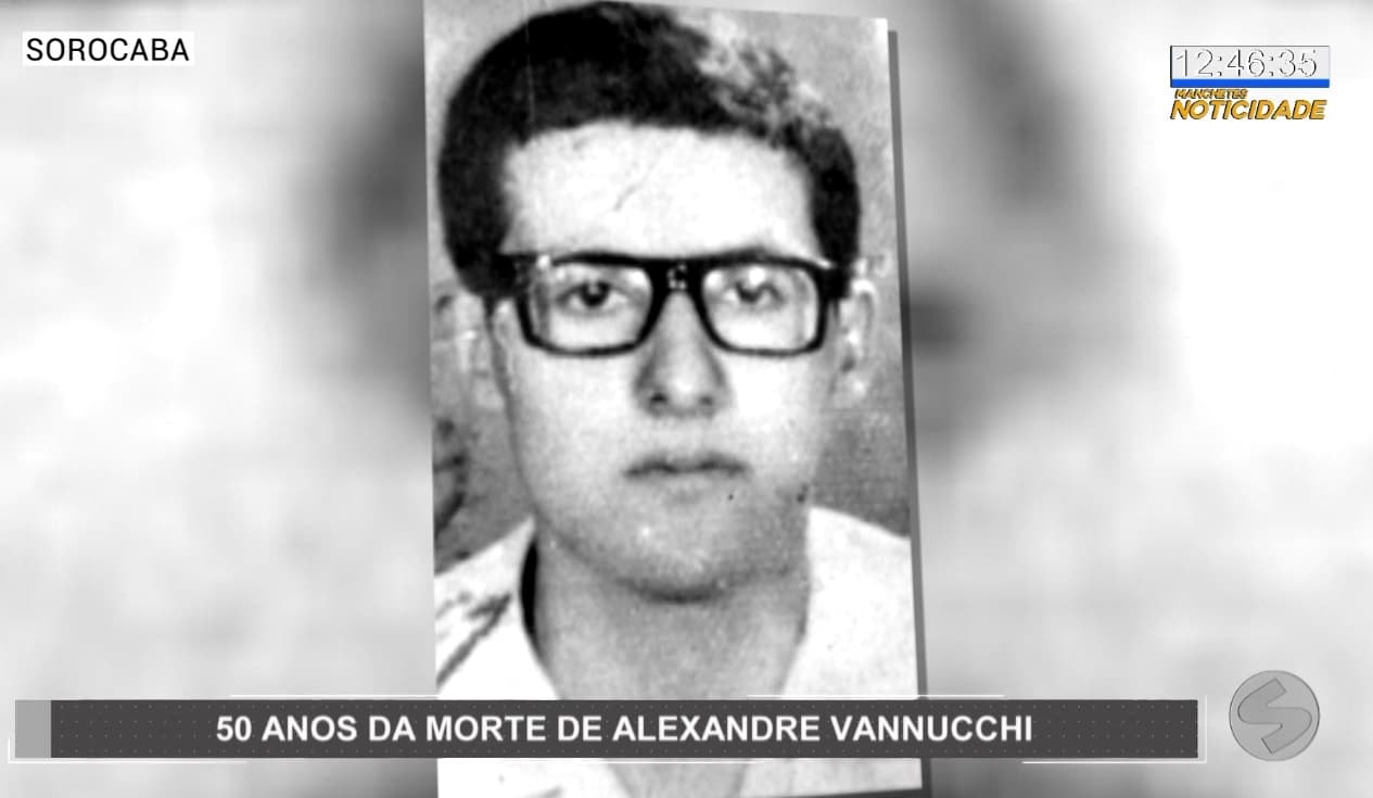 Morte de Alexandre Vannucchi por tortura durante a ditadura completa 50 anos