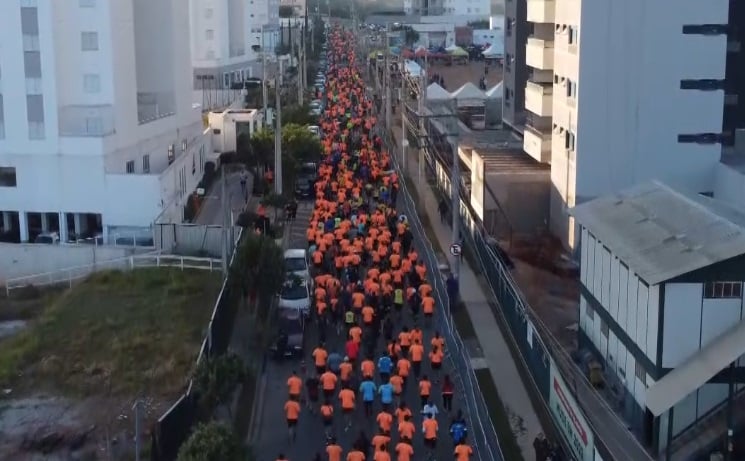 Corrida de rua reúne mais de 1500 participantes em Sorocaba