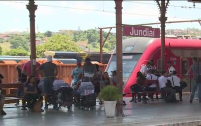 Homem é atropelado por trem da CPTM na Linha 7-Rubi em Jundiaí