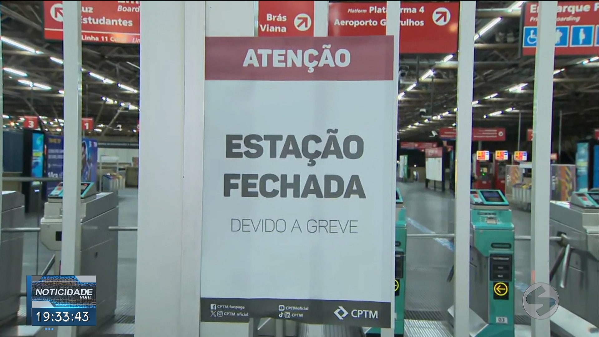 Assembleia vai decidir continuação ou não de greve da CPTM