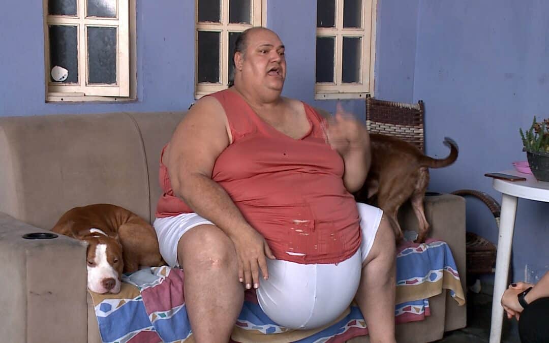 Homem com 270 quilos espera por cirurgia bariátrica em Itu