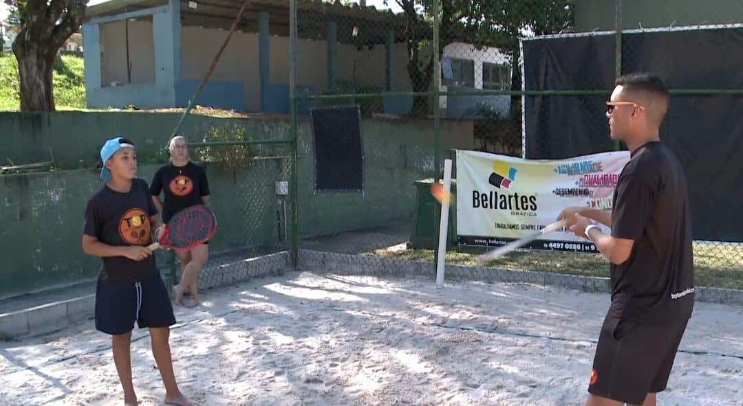 Jogador de beach tennis de 12 anos vai representar Jundiaí nos Jogos Pan-Americanos