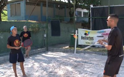 Jogador de beach tennis de 12 anos vai representar Jundiaí nos Jogos Pan-Americanos