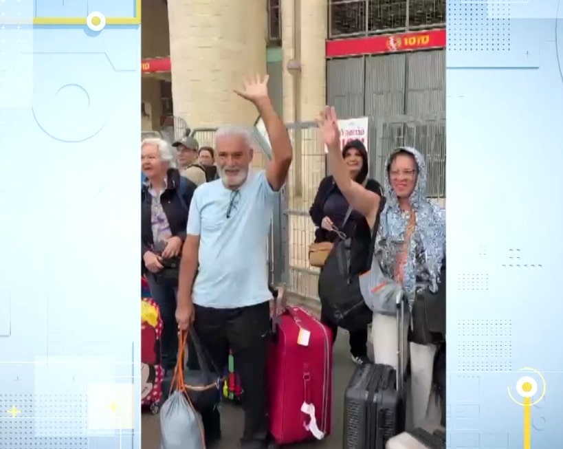 Grupo sorocabano que foi resgatado de Israel chega à cidade