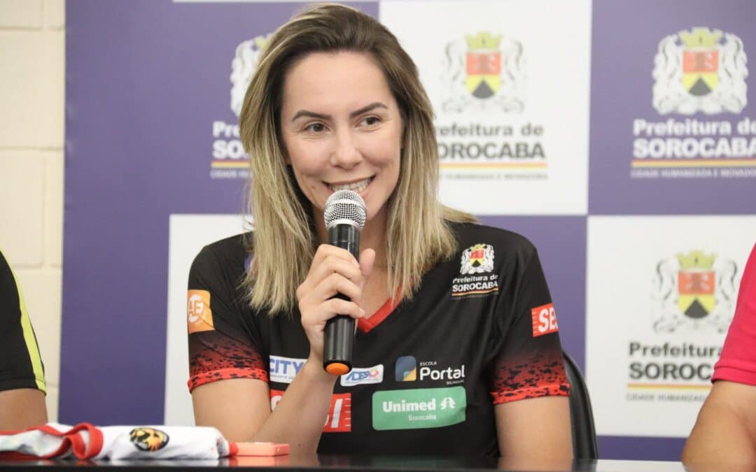 Ex-jogadora da seleção feminina de vôlei é contratada por equipe de Sorocaba