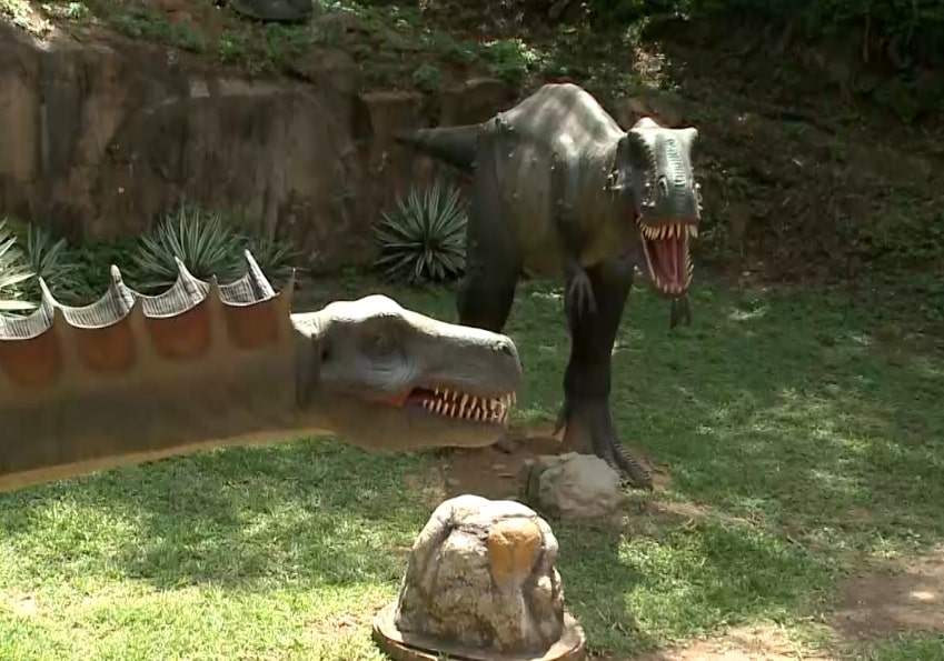 Parque dos dinossauros em Salto tem novas atrações