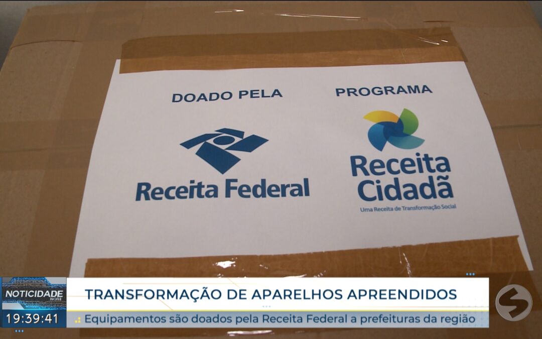 Equipamentos apreendidos viram microcomputadores e são doados a prefeituras