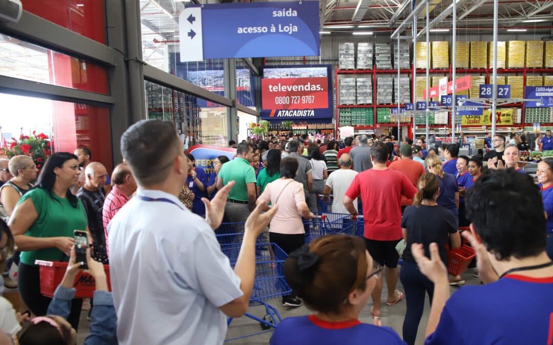 Inauguração de atacarejo gera 500 empregos diretos e indiretos em Sorocaba