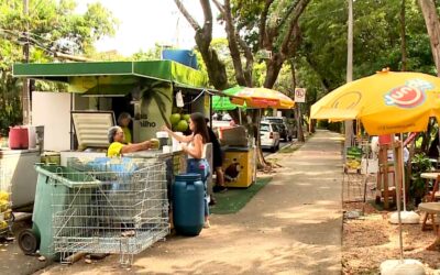 Comerciantes comemoram vendas de produtos que amenizam o calor