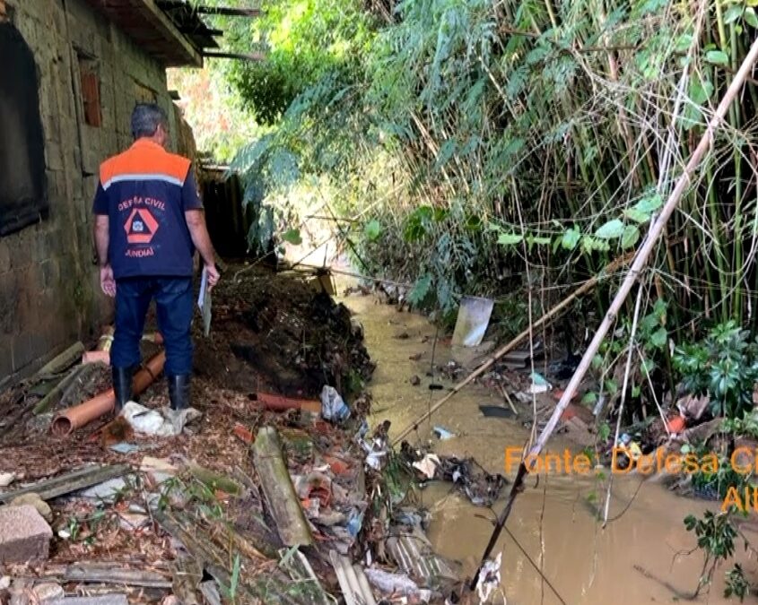 Chuva provoca estragos em Jundiaí