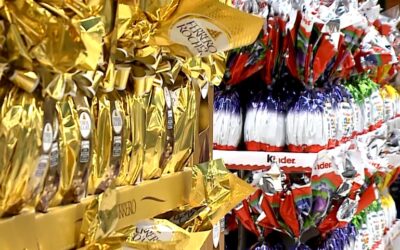Comerciantes de ovos de Páscoa esperam vender 4,5% a mais neste ano