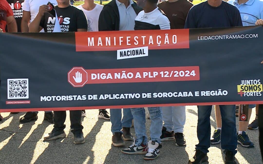 Motoristas de aplicativo são contra projeto de lei que regulamenta a categoria