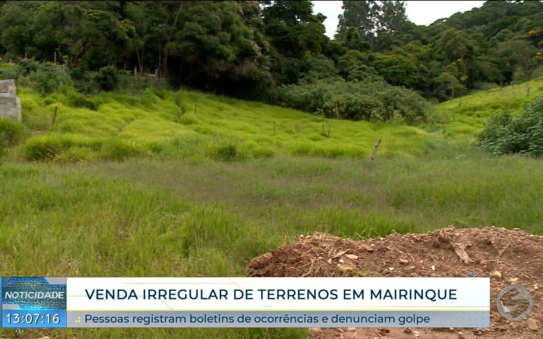 Pessoas denunciam golpe de venda irregular de terreno em Mairinque