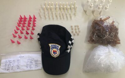 Drogas são apreendidas durante patrulhamento ostensivo da Guarda Municipal em Jundiaí