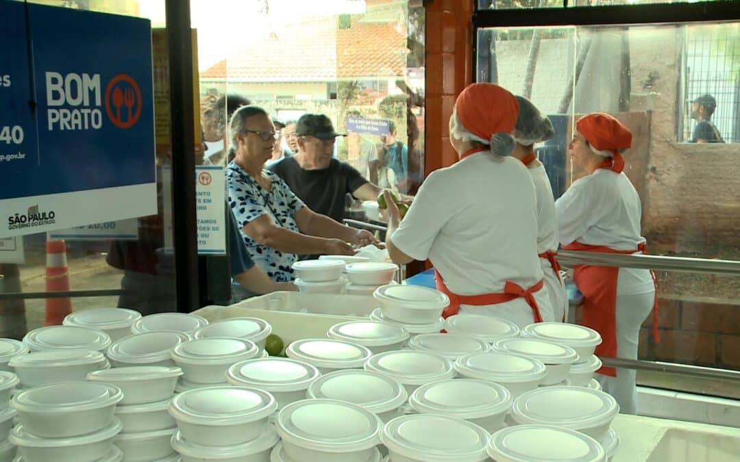 Bom Prato Sorocaba está servindo marmitas no jantar