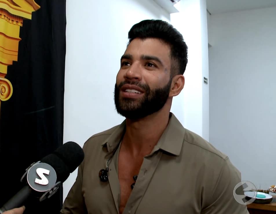 Gusttavo Lima em entrevista.