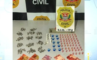 Polícia prende trio que usava espaço de creche para tráfico de drogas em Itu
